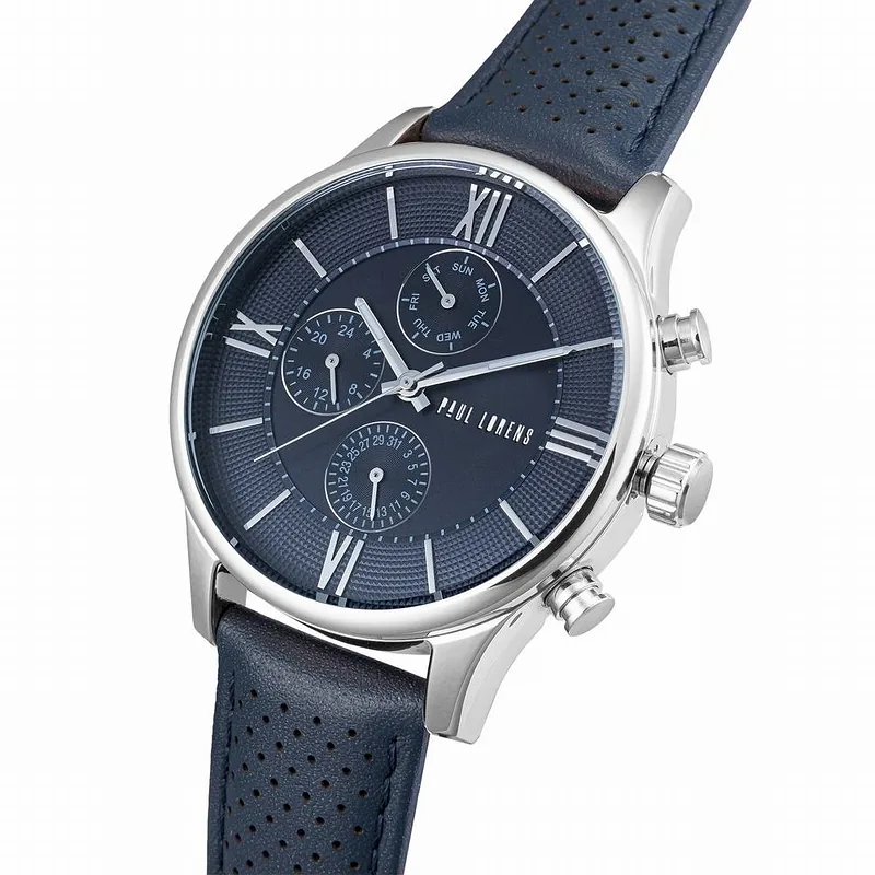 Paul Lorens Men’s Watch PL11652A6-6F1 / black