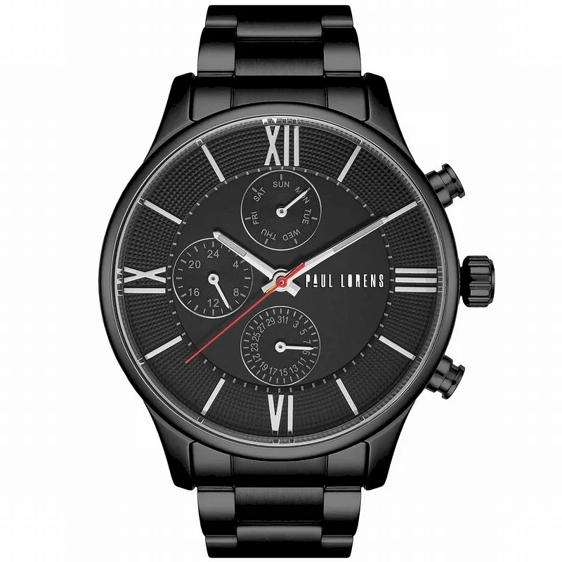 Paul Lorens Men’s Watch PL11652B6-1A5 / silver
