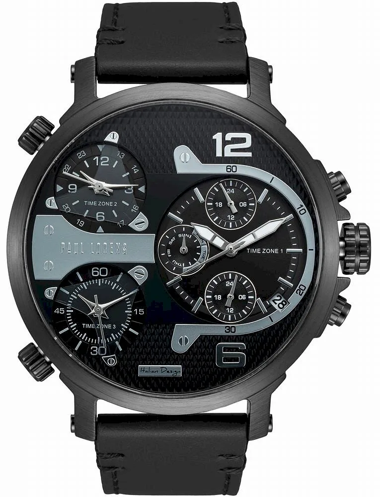 Paul Lorens Men's Watch PL11706A2-1A5 / silver