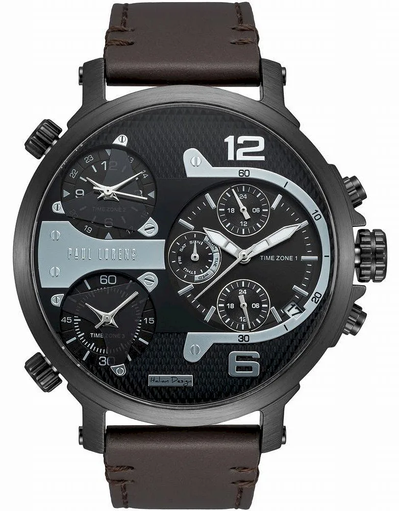 Paul Lorens Men's Watch PL11706A2-1B2 / black