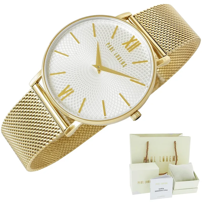 Paul Lorens Women’s Watch PL11989B7-3D1 / silver