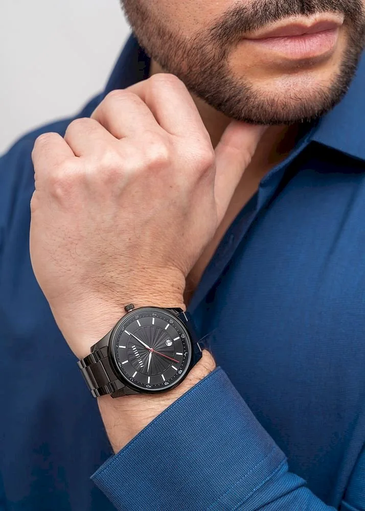 Paul Lorens Men’s Watch PL12156B2-1A5 / black