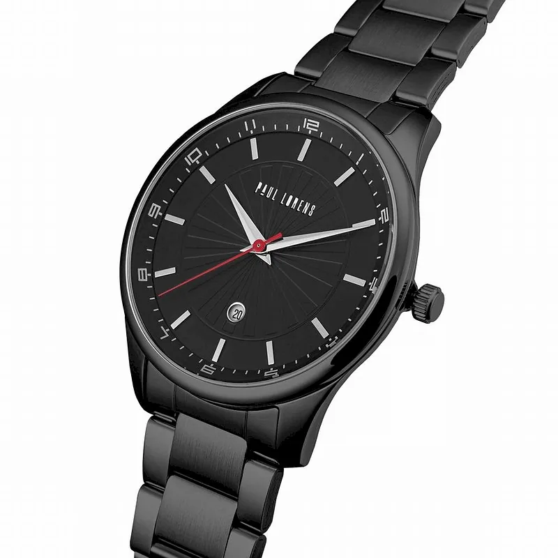 Paul Lorens Men’s Watch PL12156B2-1A5 / black