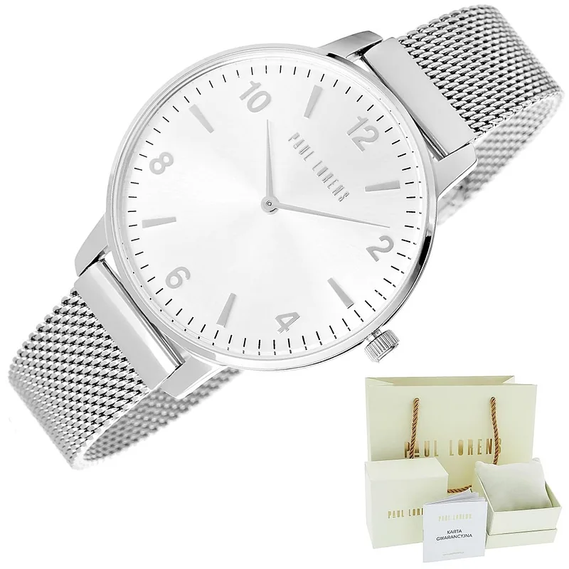 Paul Lorens Women’s Watch PL12177B6-3C1 / silver