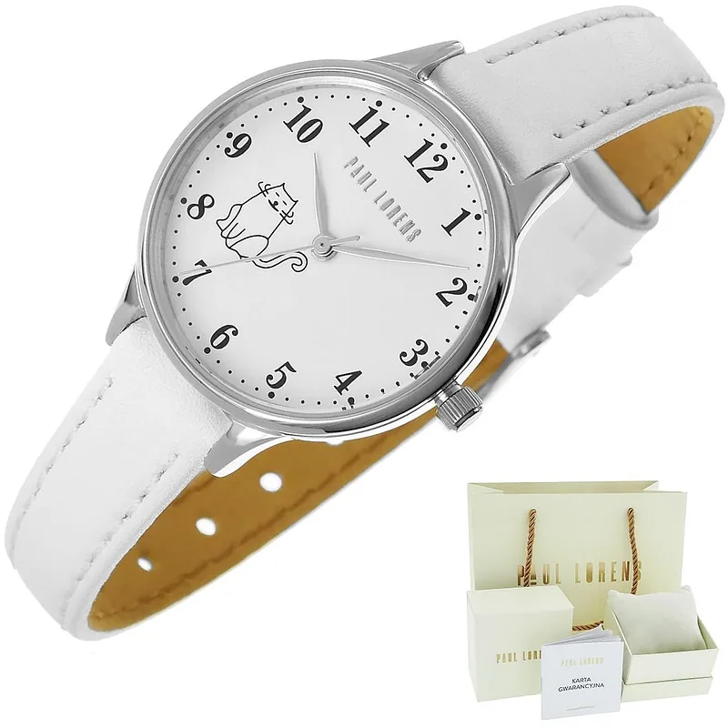 Paul Lorens Kotek Children’s Watch PL12491A-3C1 white