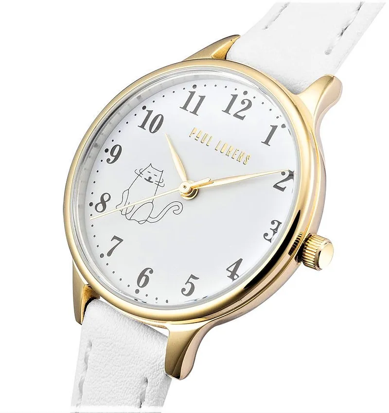 Paul Lorens Kids Watch Kotek PL12491A-3C2-2 / gold