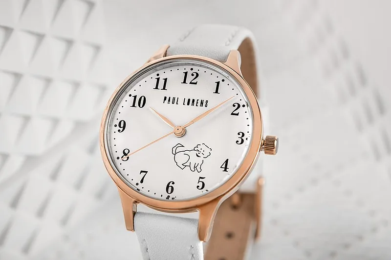 Paul Lorens Kids Watch Piesek PL12491A2-3C2-3 / pink