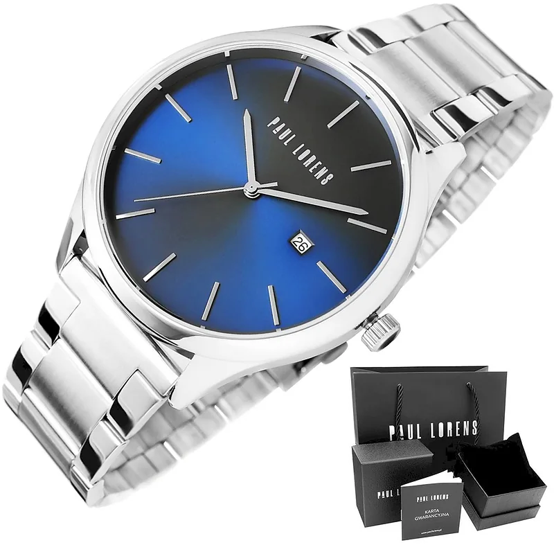 Paul Lorens Men’s Watch PL1273B-6C1 / black