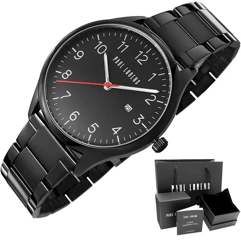 Paul Lorens Men’s Watch PL1273B2-1A5 / silver