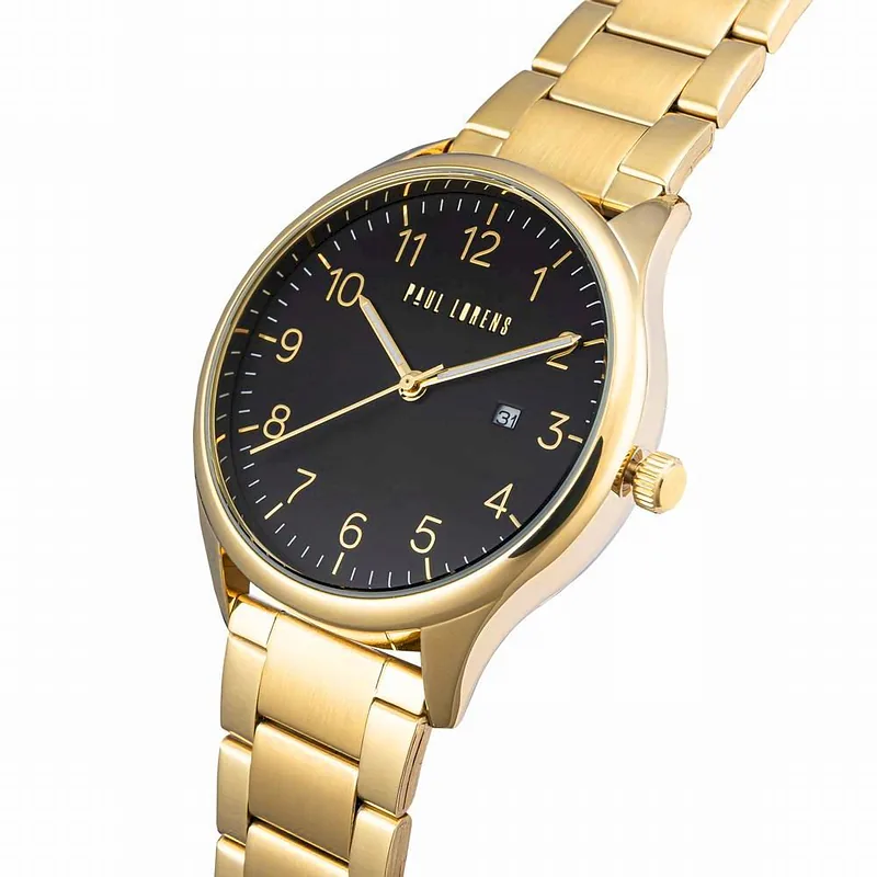 Paul Lorens Men’s Watch PL1273B2-1D1 Gold