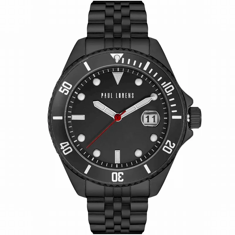 Paul Lorens Men's Watch PL13030B-1A5 / black