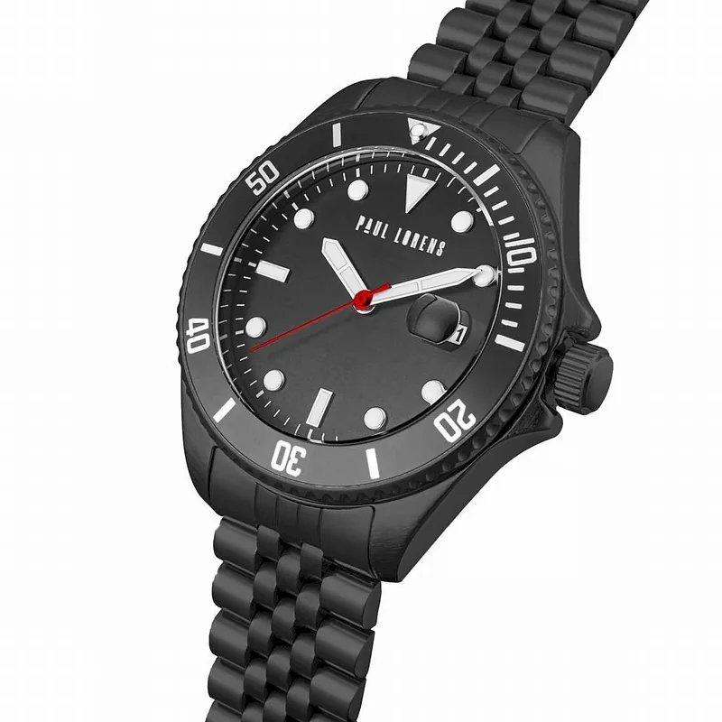 Paul Lorens Men’s Watch PL13030B-1A5 / black
