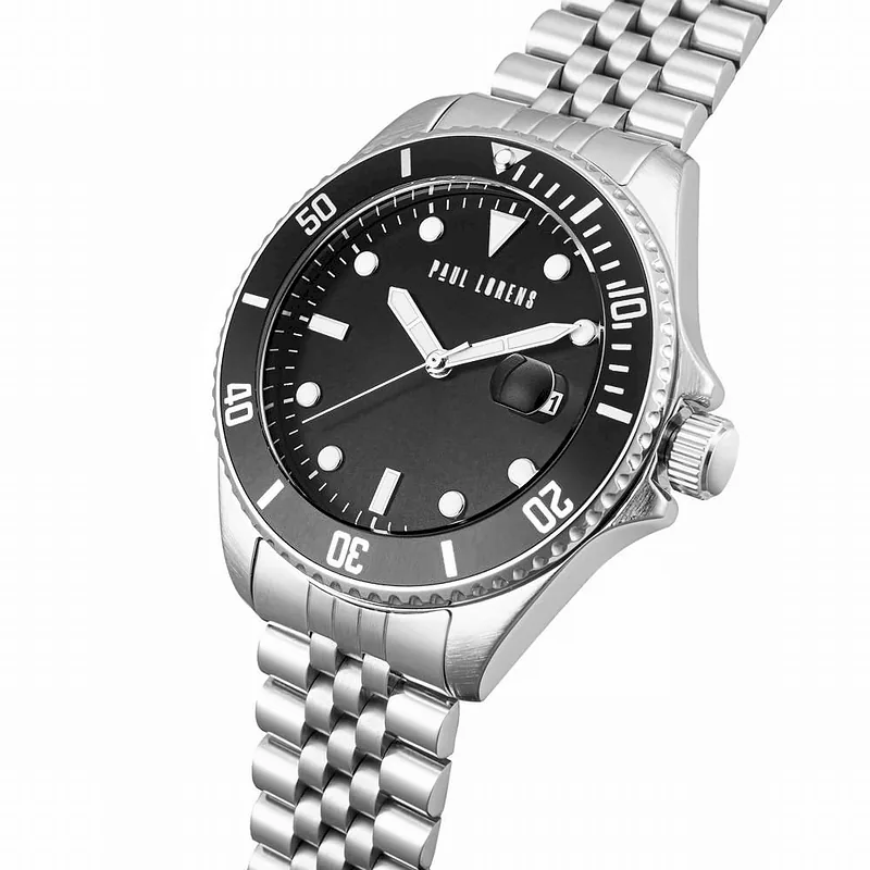 Paul Lorens Men’s Watch PL13030B-1C1 / black