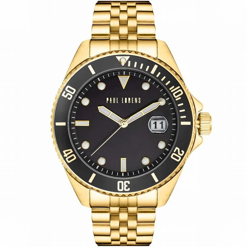 Paul Lorens Men’s Watch PL13030B-1D1 / black