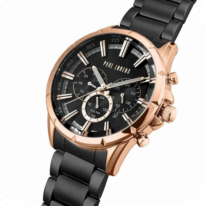 Paul Lorens Men’s Watch PL13605B-1A4 / black