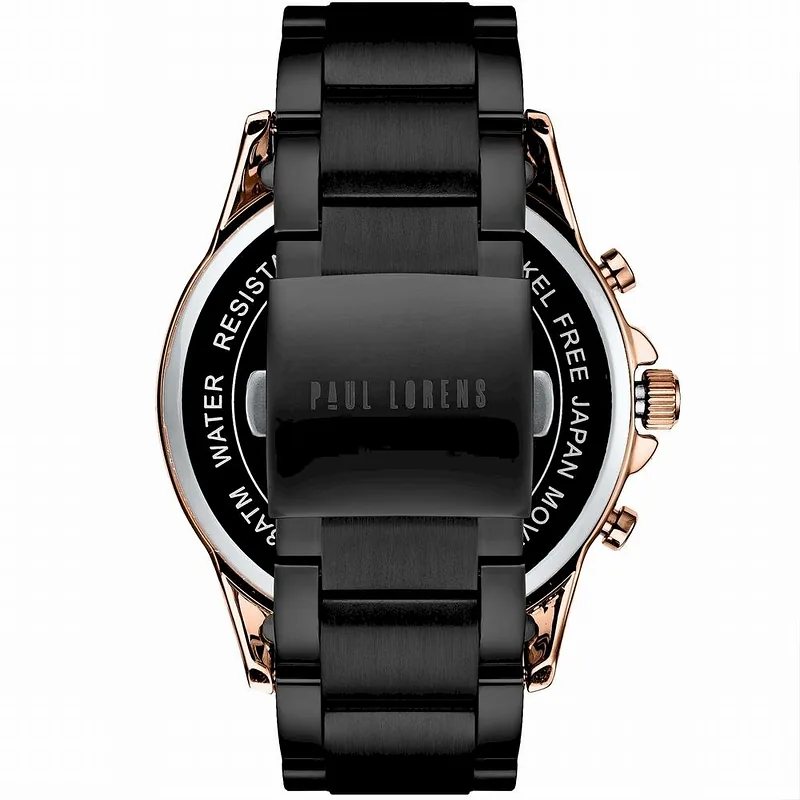 Paul Lorens Men’s Watch PL13605B-1A4 / black
