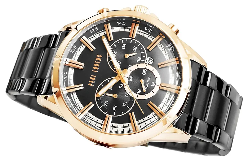 Paul Lorens Men’s Watch PL13605B-1A4 / black