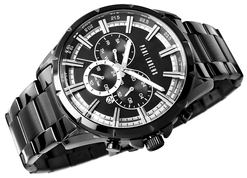 Paul Lorens Men’s Watch PL13605B-1A5 / black