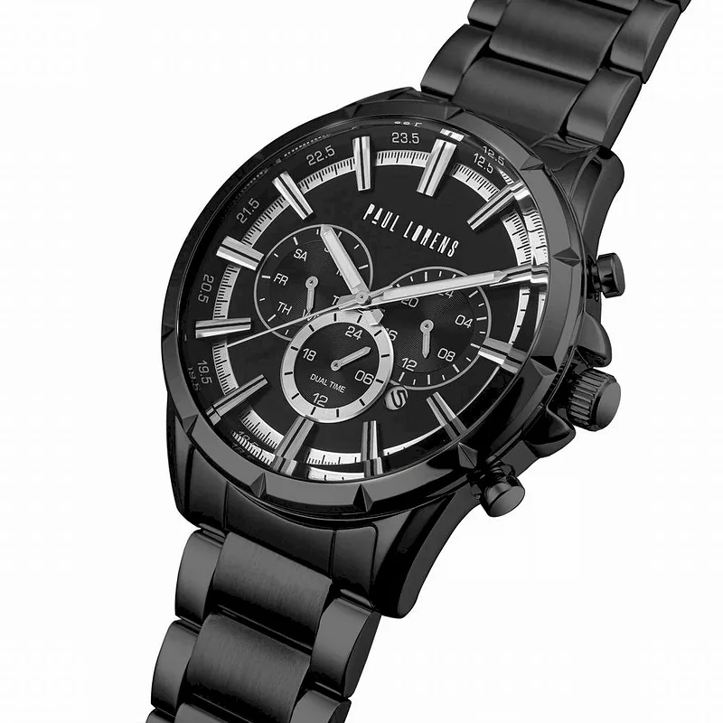 Paul Lorens Men’s Watch PL13605B-1A5 / black