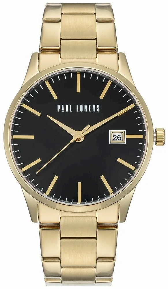 Paul Lorens Men's Watch PL14573B-1D1 / black