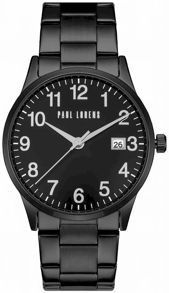 Paul Lorens Men's Watch PL14573B2-1A5 / black