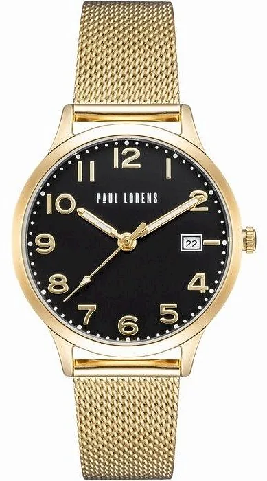 PAUL LORENS Women's Watch PL20000B-1D1 / black