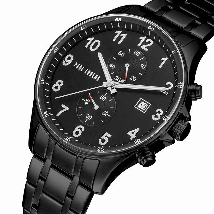 PAUL LORENS Men’s Watch PL20002B-1A5 / black