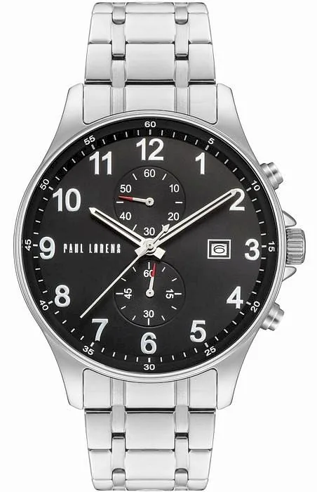 PAUL LORENS Men's Watch PL20002B-1C1 / black