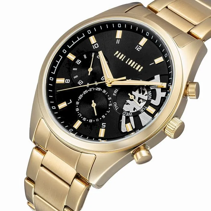 PAUL LORENS Men’s Watch PL20003B-1D1 / black