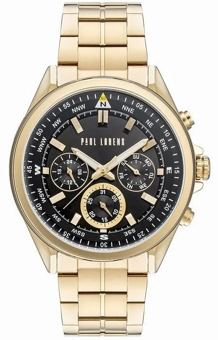 PAUL LORENS Men's Watch PL20009B-1D1 / black