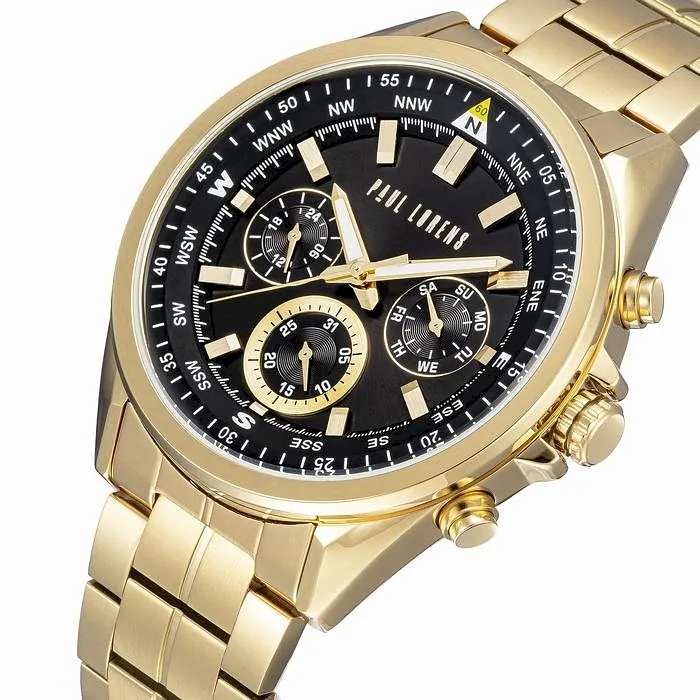PAUL LORENS Men’s Watch PL20009B-1D1 / black