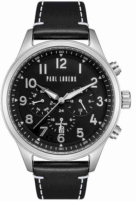 PAUL LORENS Men's Watch PL20011A-1A1 / silver