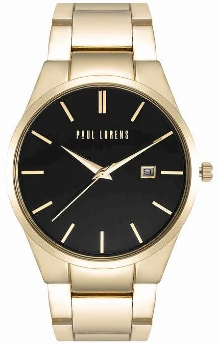 PAUL LORENS Men's Watch PL20015B-1D1 / black