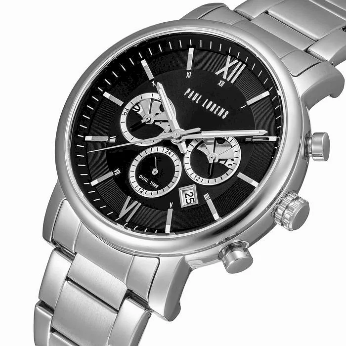 PAUL LORENS Men’s Watch PL20017B-1C1 / black