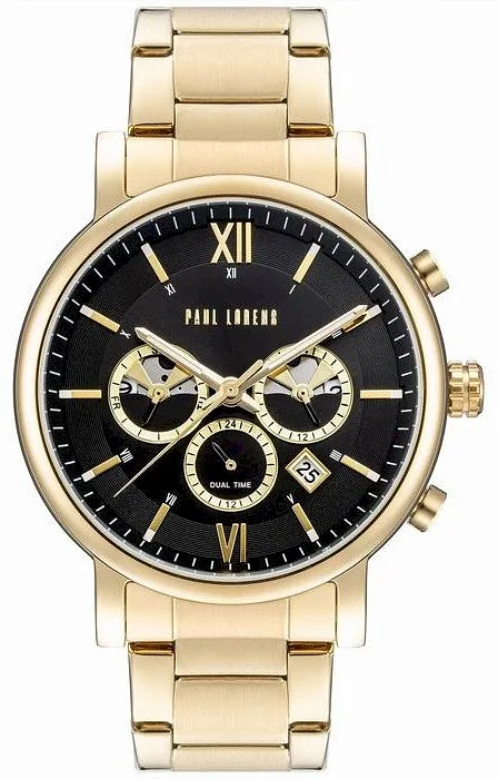 PAUL LORENS Men's Watch PL20017B-1D1 / black