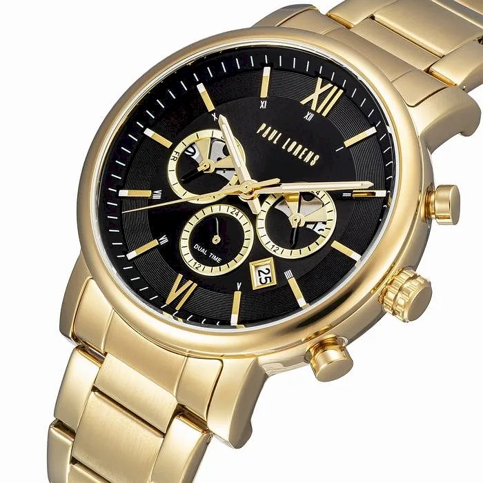 PAUL LORENS Men’s Watch PL20017B-1D1 / black