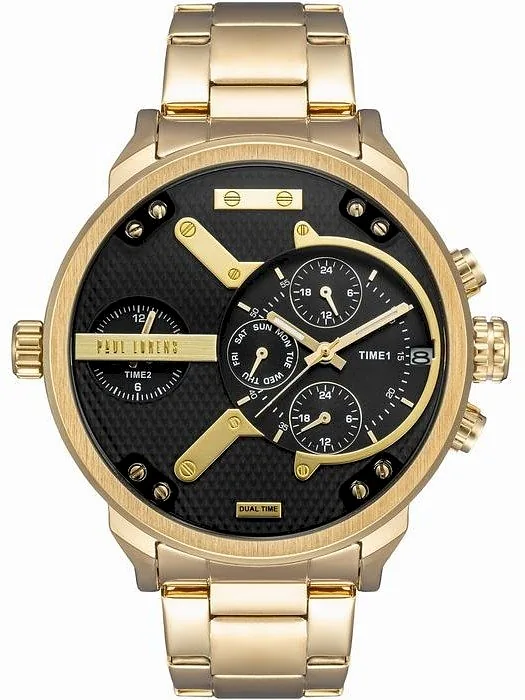 PAUL LORENS Men's Watch PL20021B-1D1 / black