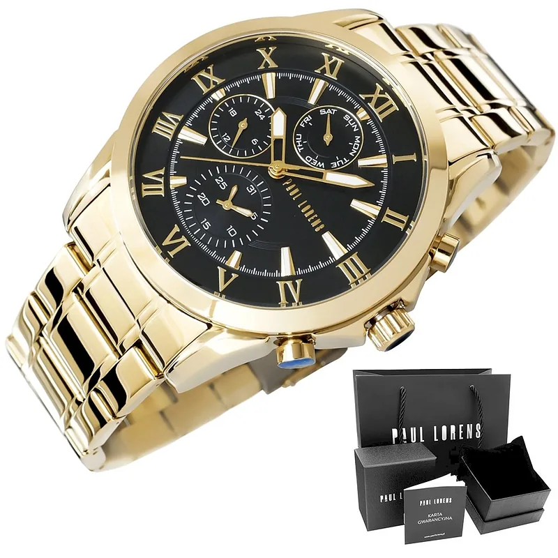 Paul Lorens Men’s Watch PL3844B2-1D1 / brown