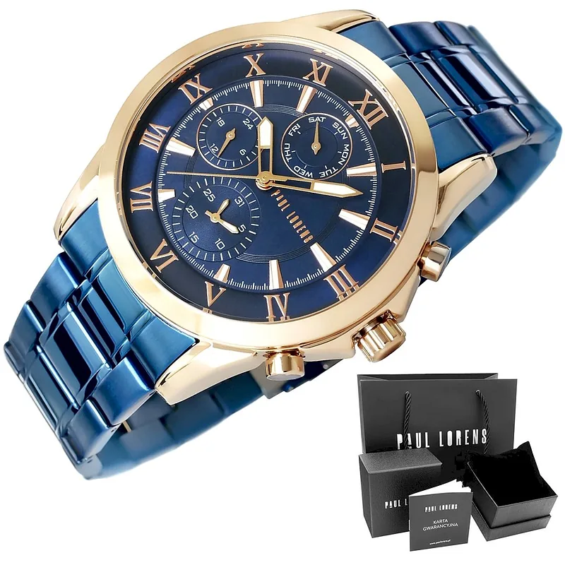 Paul Lorens Men’s Watch PL3844B2-6F3 / black