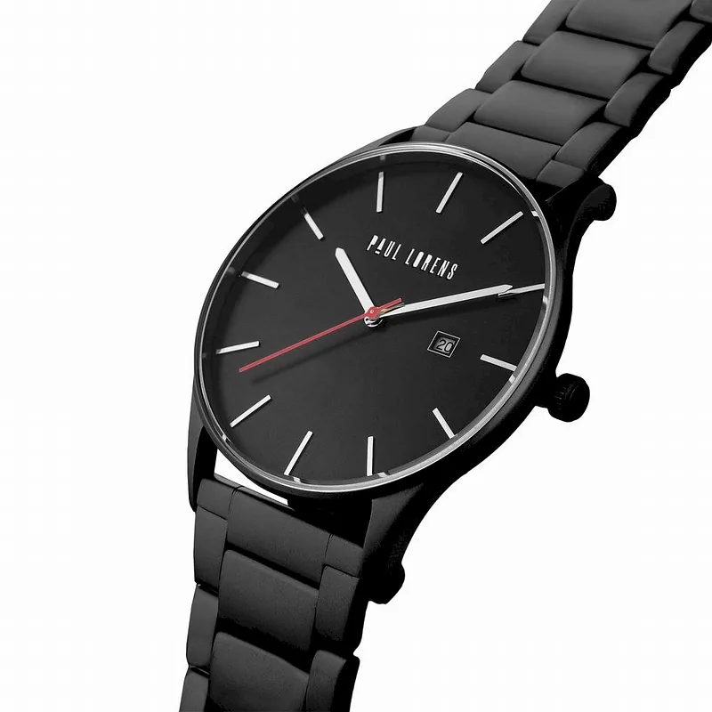 Paul Lorens Men’s Watch PL7028B2-1A5 / black
