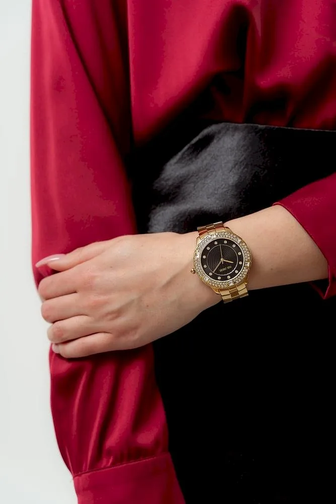 Paul Lorens Quartz Women’s Watch 38mm Gold Case Black Dial