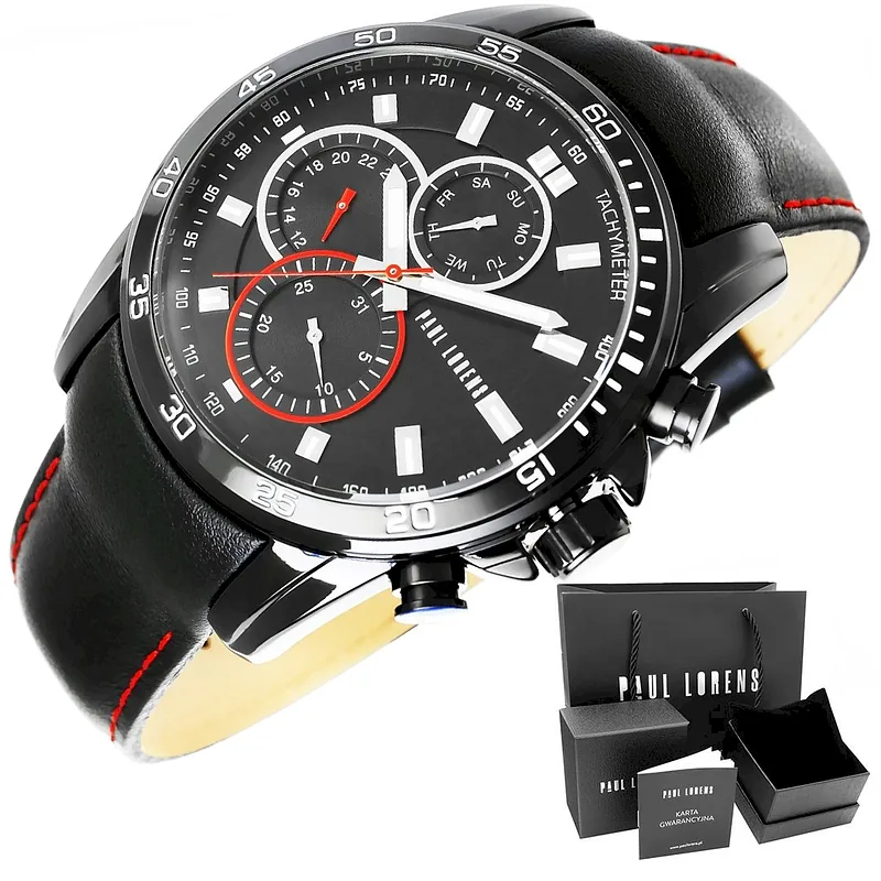 Paul Lorens Men’s Watch PL9753A8-1A3 / silver