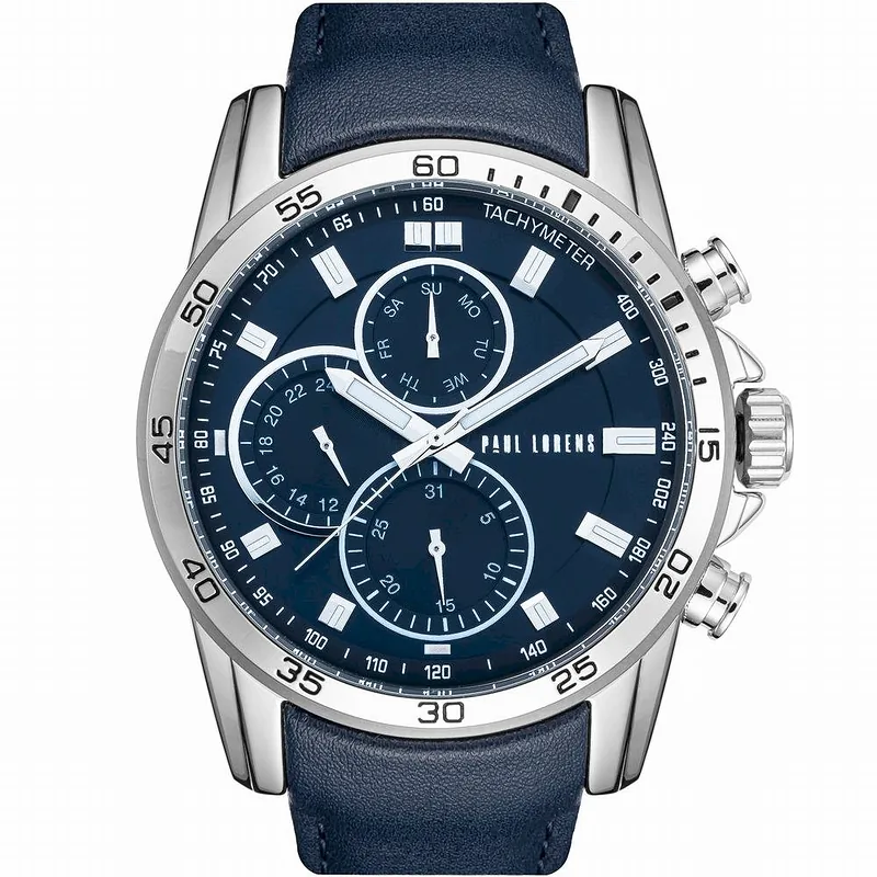 Paul Lorens Men’s Watch PL9753A8-6F1 / silver