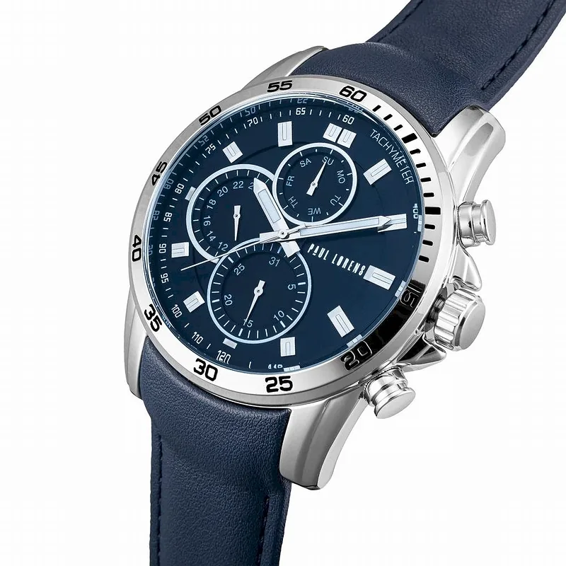 Paul Lorens Men’s Watch PL9753A8-6F1 / silver