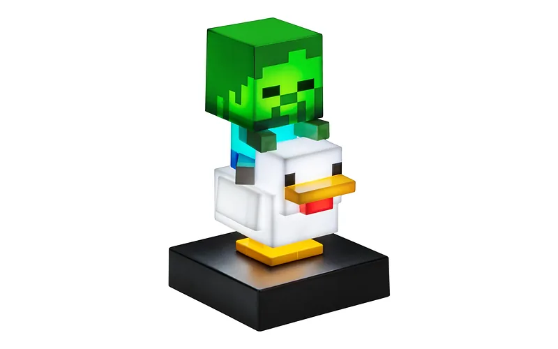 Paladone Minecraft Chicken Jockey Ikonilaudvalgusti