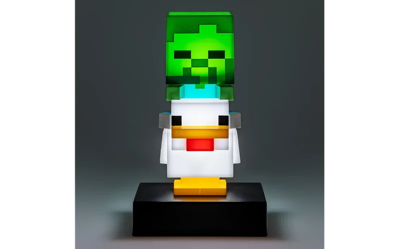 Paladone Minecraft Chicken Jockey Ikonilaudvalgusti