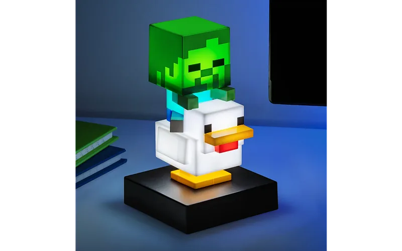 Paladone Minecraft Chicken Jockey Ikonilaudvalgusti