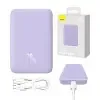 Baseus Magnetic Mini 10000mAh 20W MagSafe fioletowy