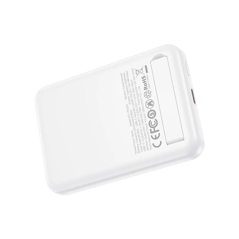 XO PR264 Magnetic power bank 10000 mAh 20W white