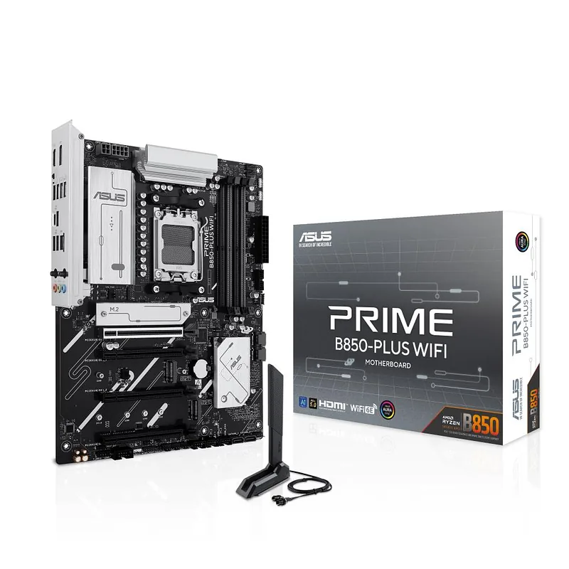 ASUS PRIME B850-PLUS WIFI AMD B850 Protsessoripesa AM5 ATX